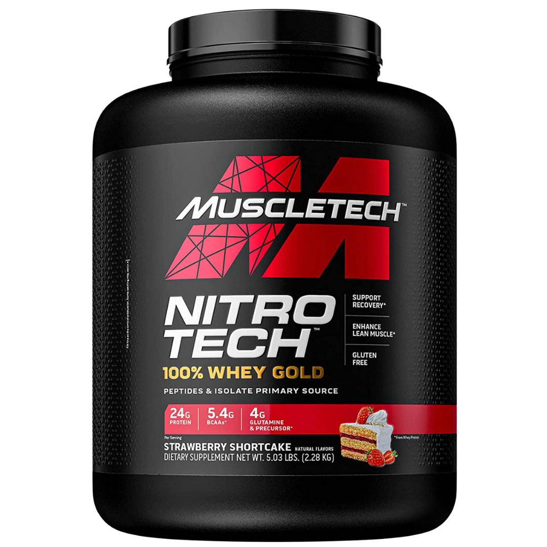 NITROTECH 100% WHEY GOLD (5 LBS)