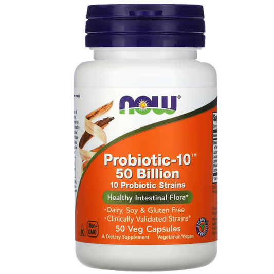 PROBIOTICOS NOW 50 BILLION (50 CAPS)