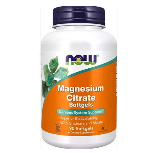 CITRATO DE MAGNESIO NOW (90 CAPS)