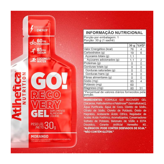 Gel GO! Recovery Caja 10 Sachets