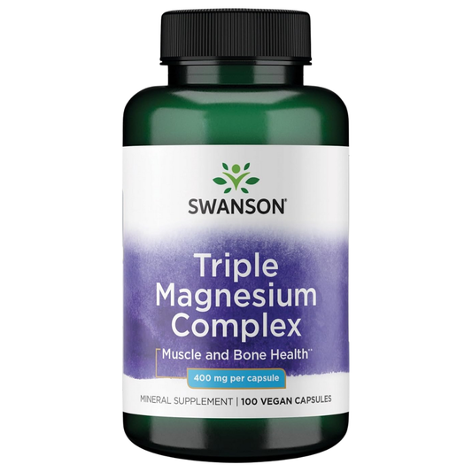 TRIPLE MAGNESIUM COMPLEX SWANSON (100 CAP)