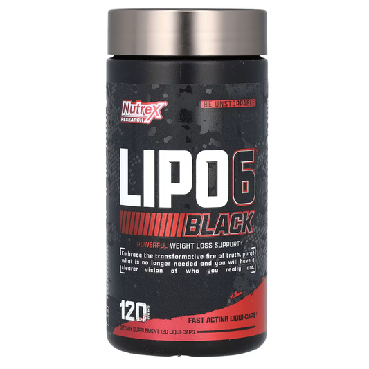 LIPO 6 BLACK (120 CPS)