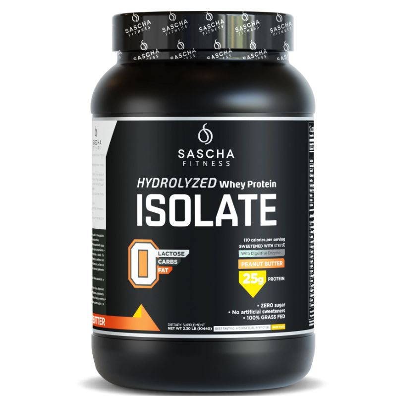 Proteína de suero aislada, sin lactosa ni grasa, ideal para una nutrición limpia.