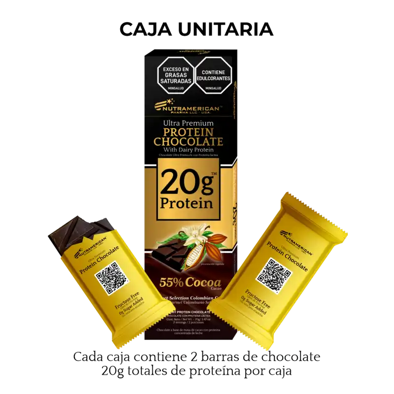 PROTEIN BAR CACAO ( UNIDAD)