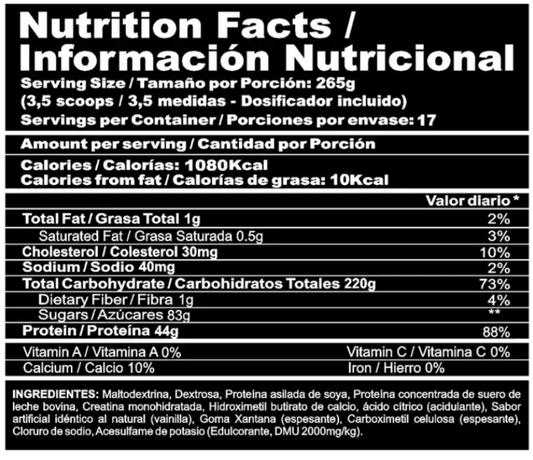 MEGAPLEX CREATINE POWER (10 LBS)