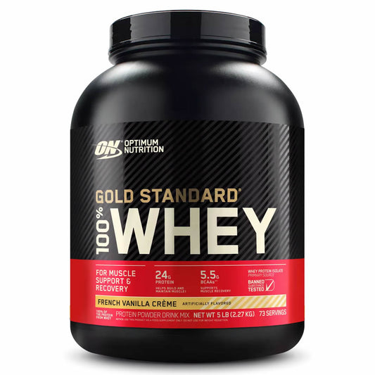 100% Whey Gold Standard 5 LBS, proteína de suero líder en el mercado
