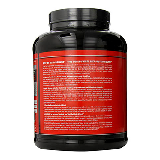 Proteína de carne con BCAA y creatina para fuerza