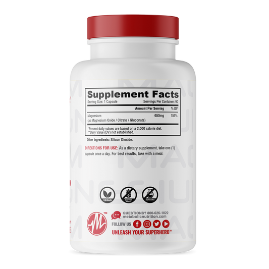 MAGNESIO METABOLIC NUTRITION (90 CPS)