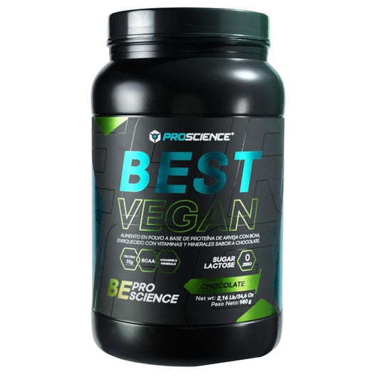 Proteína vegetal Best Vegan con BCAA y probióticos