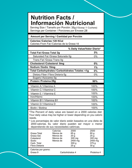 Mejor proteína vegana sin lactosa y sin gluten