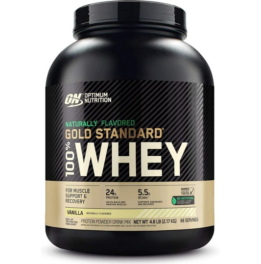 100% WHEY GOLD STANDARD NATURALLY FLAVORED (5 LBS)