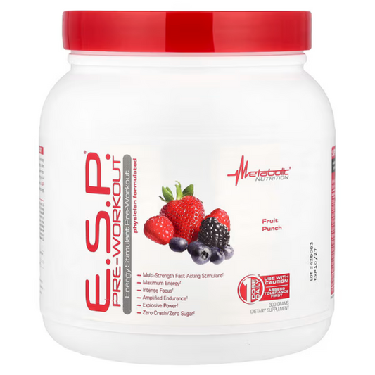 ESP PRE-WORKOUT (30-45-90 SRV)