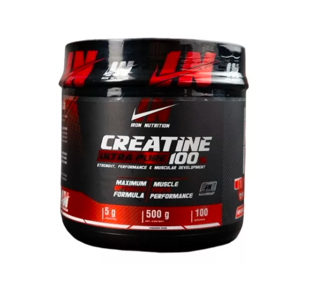 IRON CREATINA ULTRA PURE 100% (500 GR)