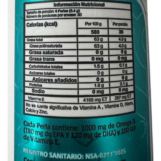 OMEGA 3 PLUS (120 CPS)