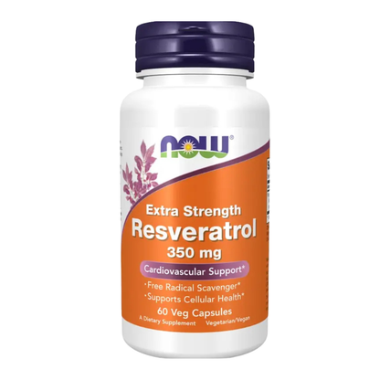 RESVERATROL 350MG NOW (60 CAP)