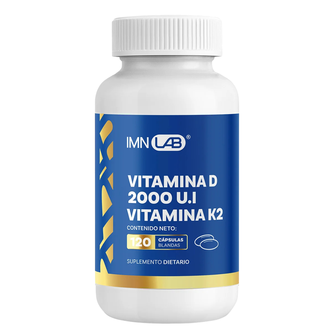 VITAMINA D Y K2 (120 CAP)