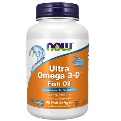 ULTRA OMEGA 3-D FISH OIL NOW (90 CAP)