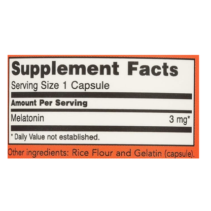 MELATONINA NOW 5MG (60 CAP)