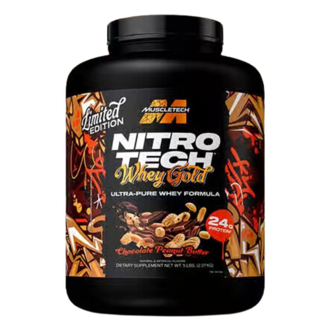 NITROTECH 100% WHEY GOLD (5 LBS)