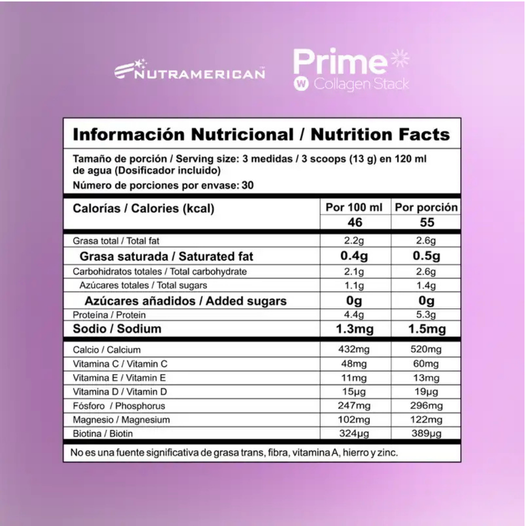 PRIME W COLLAGEN STACK (30SRV)