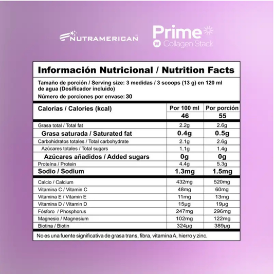 PRIME W COLLAGEN STACK (30SRV)