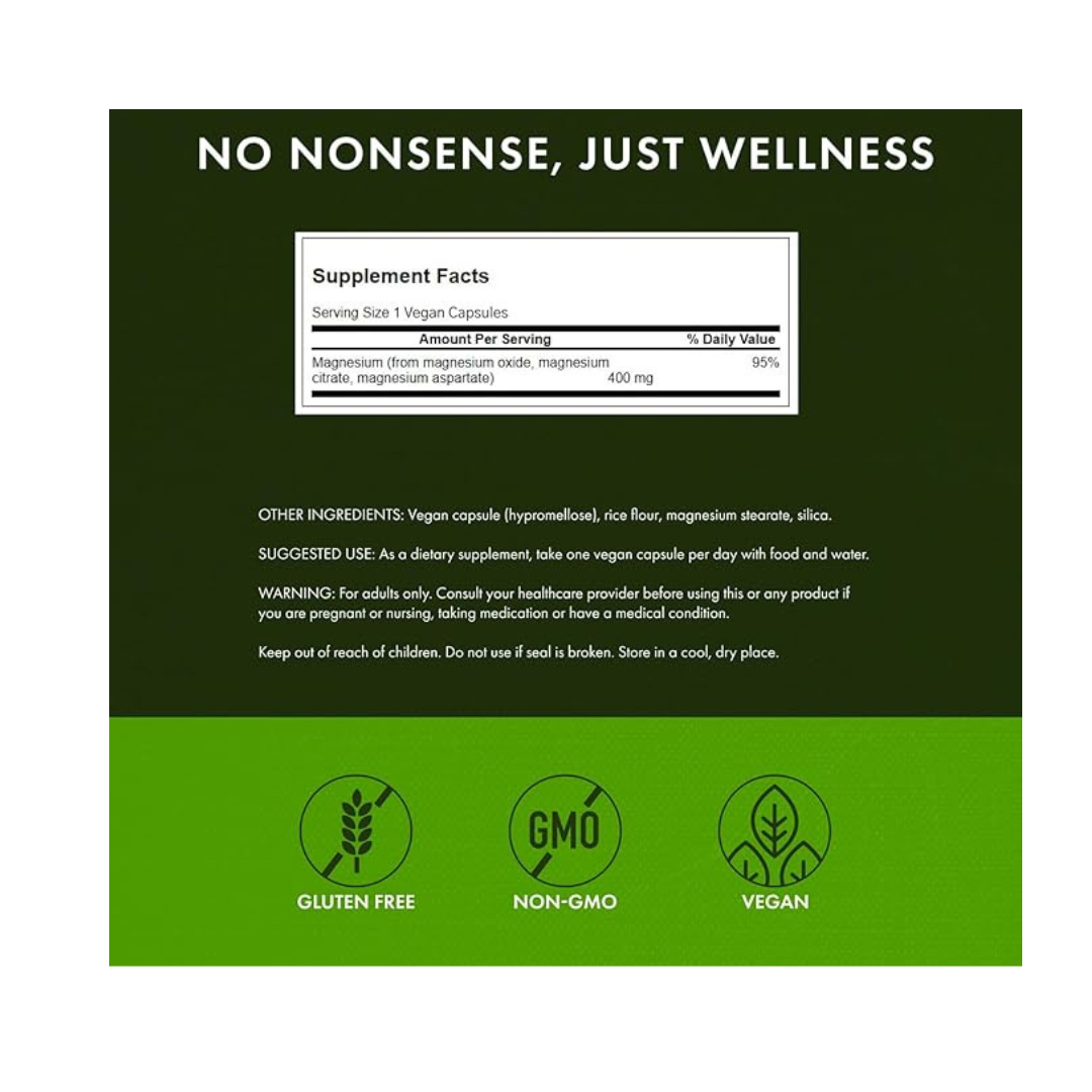 TRIPLE MAGNESIUM COMPLEX SWANSON (100 CAP)