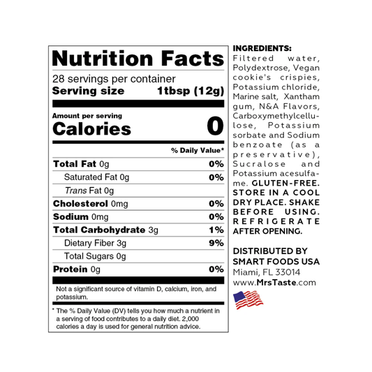 COOKIES AND CREAM MRS TASTE