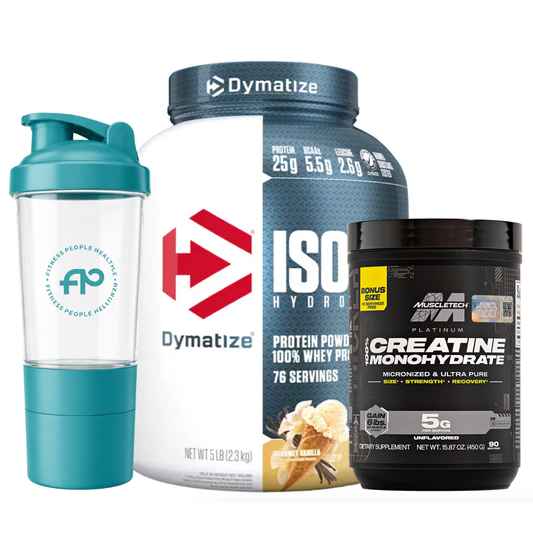 COMBO ISO 100 + PLATINUM CREATINE + SHAKER 3 EN 1