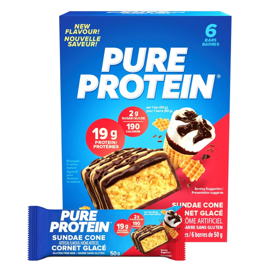 CAJA PURE PROTEIN (6 BARRAS VARIADOS)