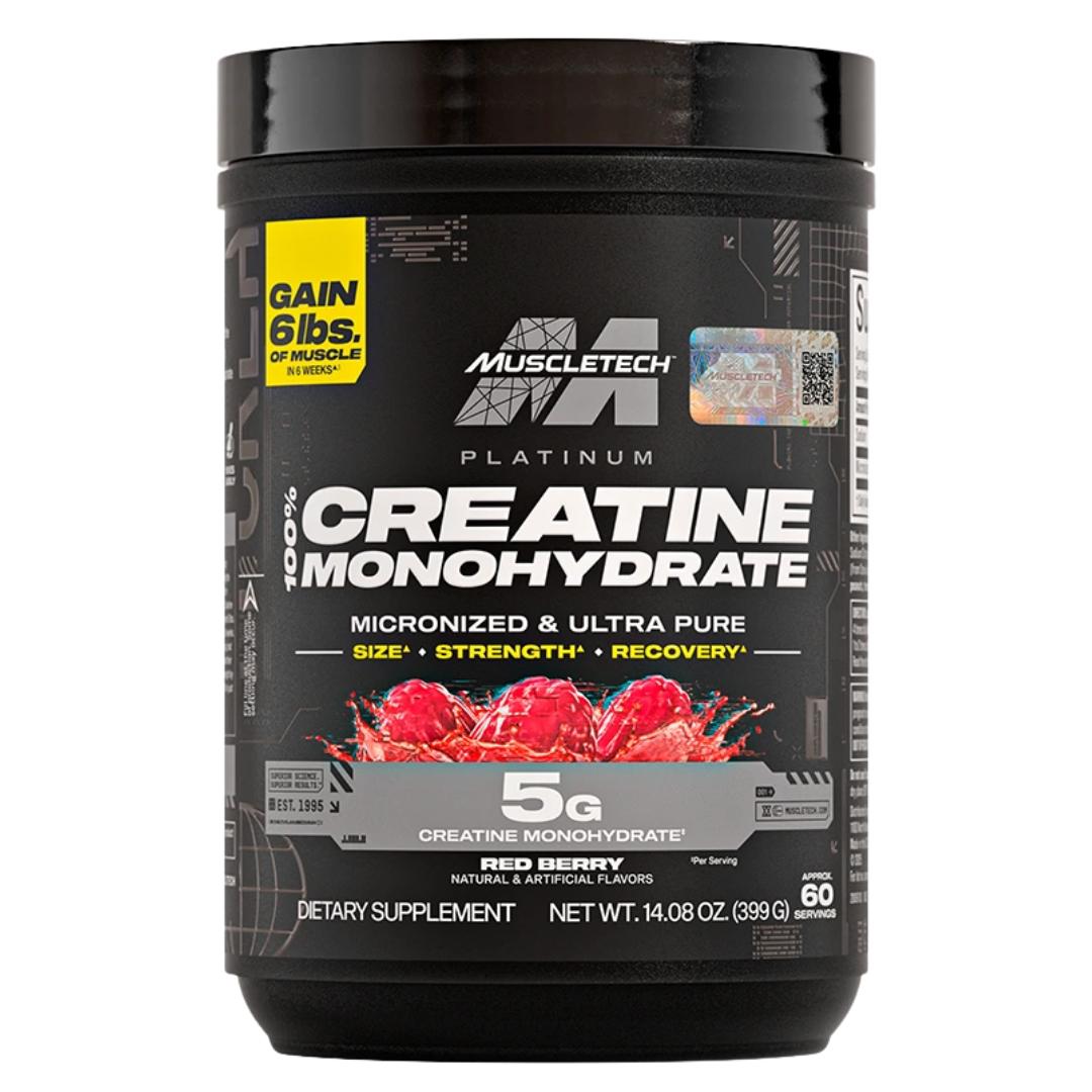 PLATINUM 100% CREATINE CON SABOR (60 SRV)