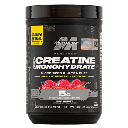 PLATINUM 100% CREATINE CON SABOR (60 SRV)