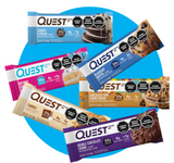 QUEST BAR X 12 UNIDADES (SABORES VARIADOS)