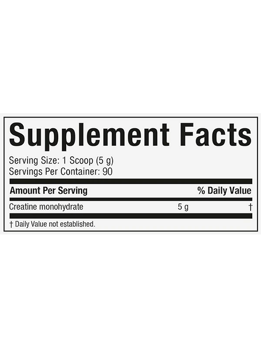 PLATINUM 100% CREATINE (450 GR)