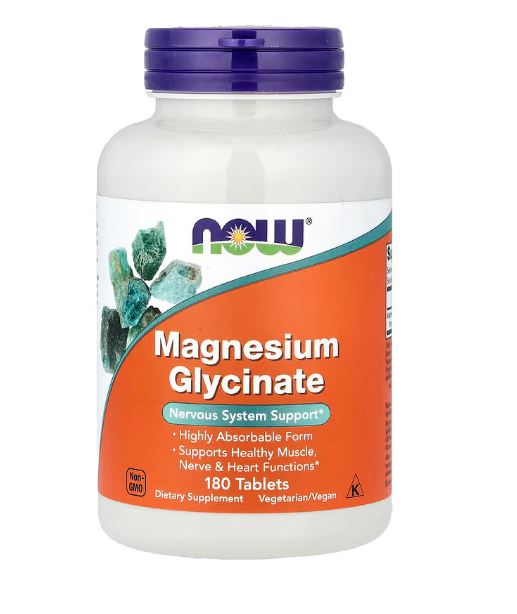 GLICINATO DE MAGNESIO NOW (180 CAPS)