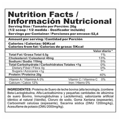 Mejor aislado de suero para definición y tonificación