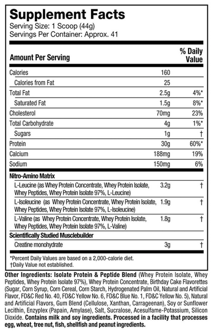 Suplemento de proteína con aminoácidos esenciales