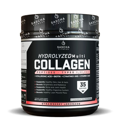COLAGENO HIDROLIZADO SASCHA FITNESS (35 SRV)